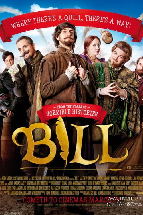 糟糕历史大电影 莎士比亚外传  Bill 2015 